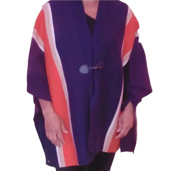 Tommy Hilfiger Poncho Sz OS - Picture 4 of 15